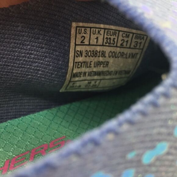 Skechers Girls' Slip-ins: Ultra Flex 3.0 Machine Washable Sneakers (Youth) Us 2 - Picture 6 of 7